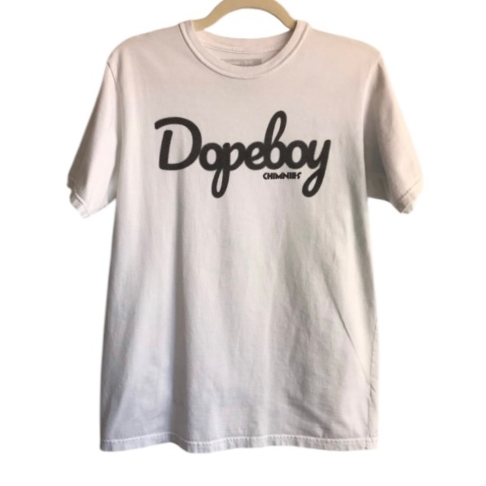 Dopeboy Chimnies X RVRE Collab 100% Organic Cotton t-shirt size M in EUC